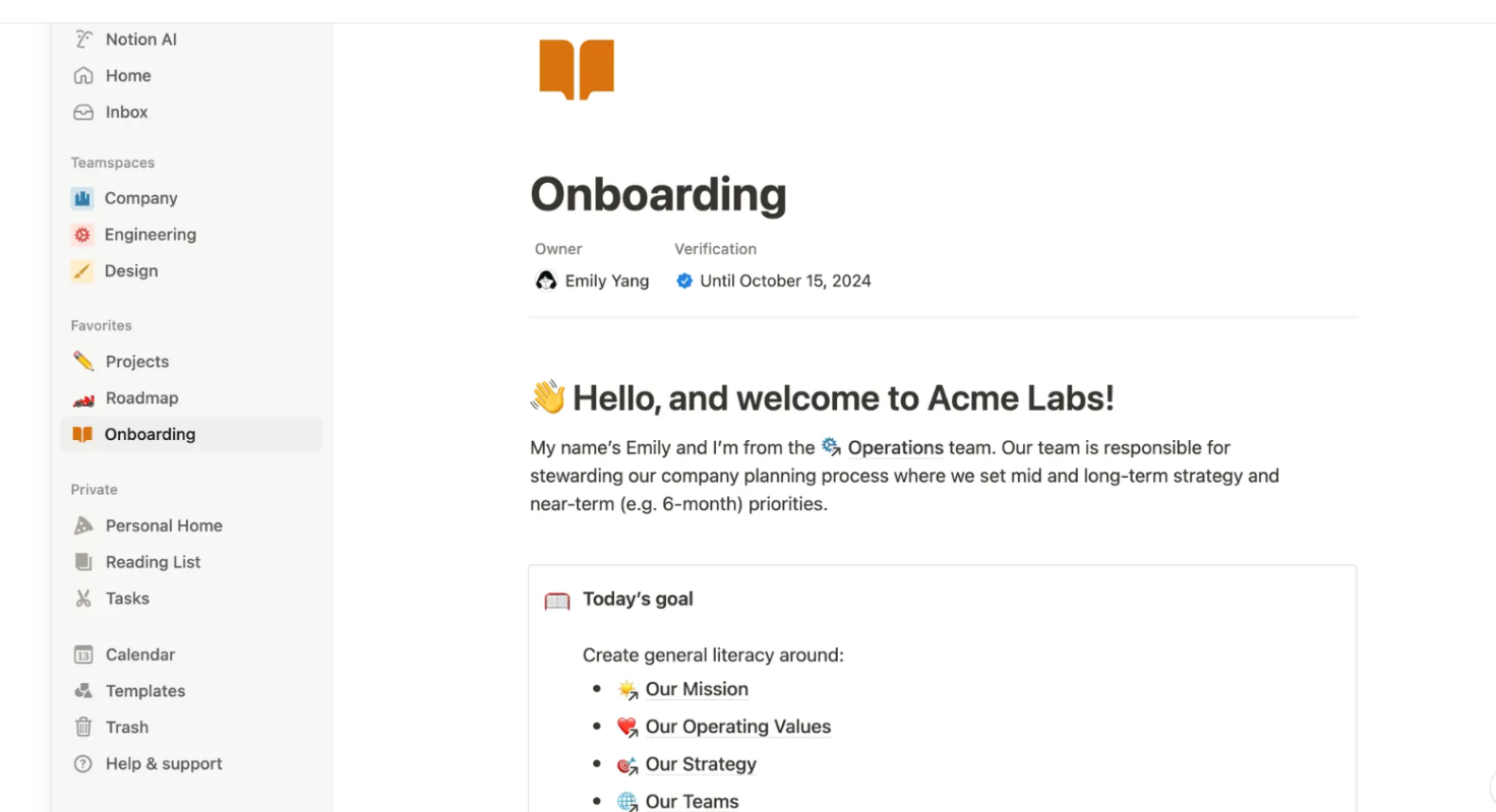 onboarding